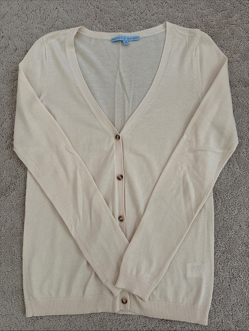 Antonio Melani Cotton Cardigan Sweater